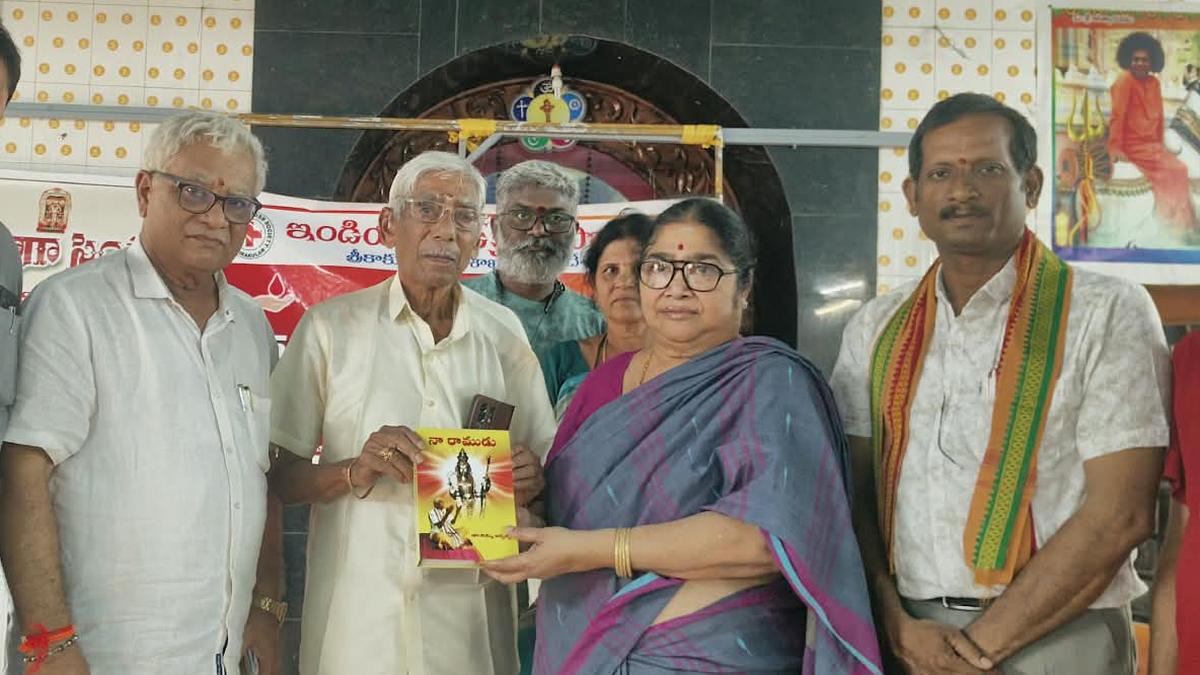 Retired Srikakulam Professor Simplifies Ramayana in Telugu for Children Struggling with Valmiki's Version
