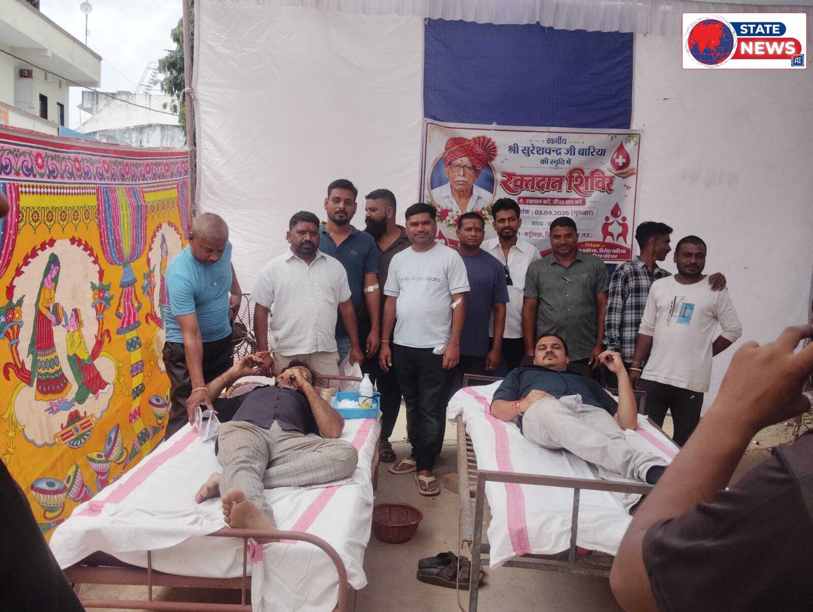 रक्तदान शिविर.., 30 परिवारों के लिए उम्मीद बनीं 30 यूनिट रक्त