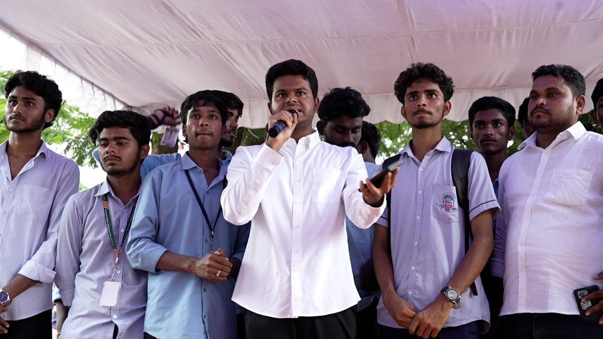 Cockroach Janta Party Supports Polytechnic Students' Protest in Hyderabad, Demands GO 97 Withdrawal