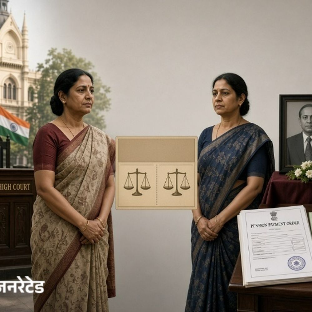 कलकत्ता हाईकोर्ट का आदेश: पेंशन दो पत्नियों में बांटें, ग्रेच्युटी नॉमिनी को ही मिलेगी