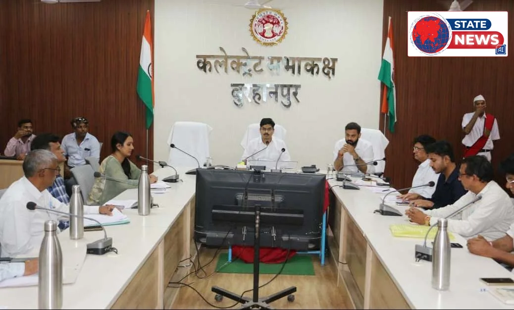 बुरहानपुर में सांदीपनि विद्यालय जिला मॉनिटरिंग समिति की बैठक संपन्न