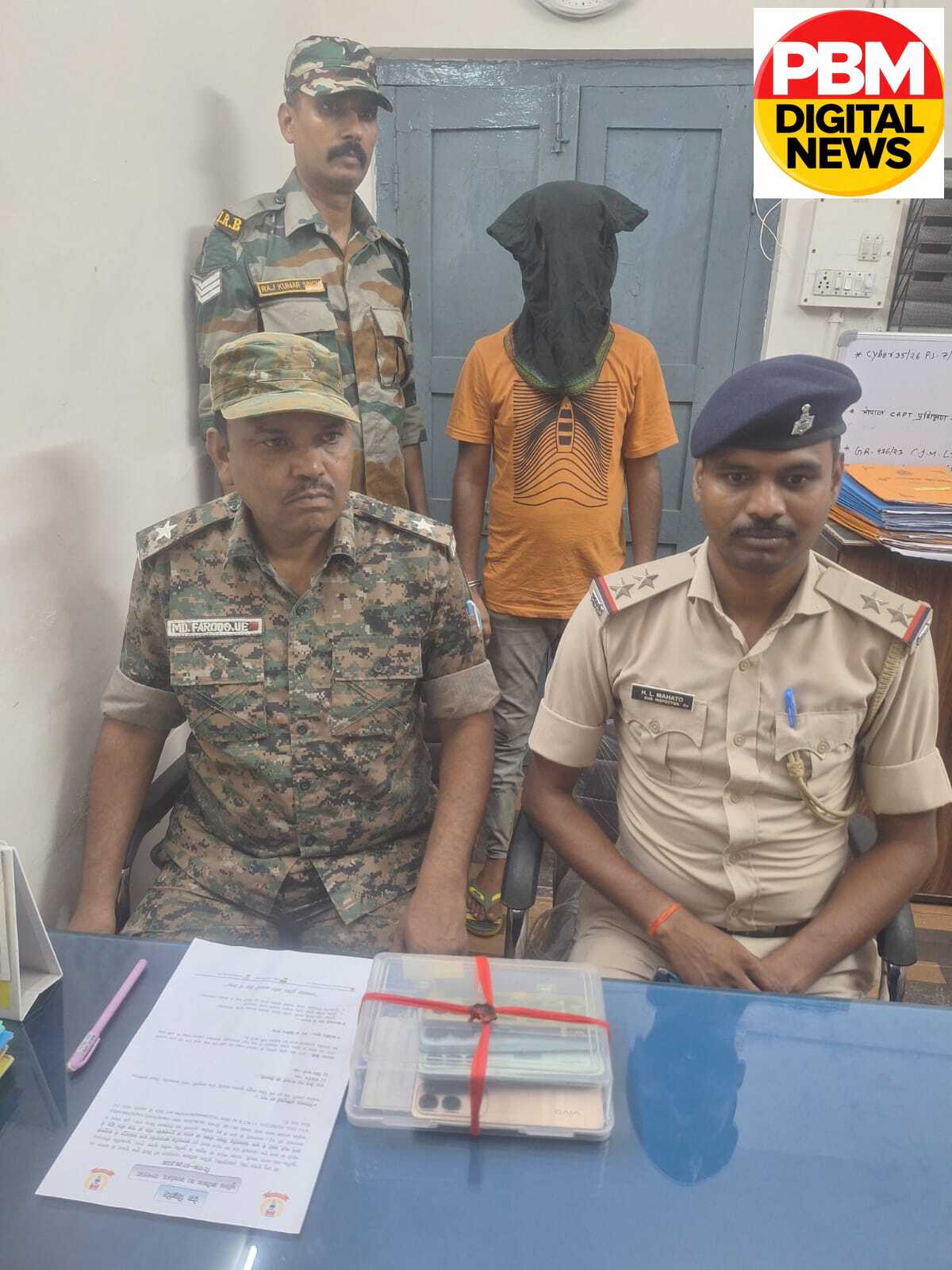 *जामताड़ा पुलिस की बड़ी कार्रवाई: क्रेडिट कार्ड ठगी का नया तरीका अपनाकर लोगों को ठगने वाले साइबर अपराधी गिरफ्तार*