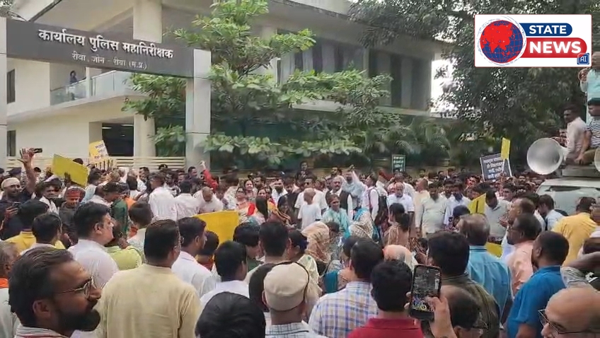 BJP का शक्ति प्रदर्शन व्यापारी संघ का पैदल मार्च