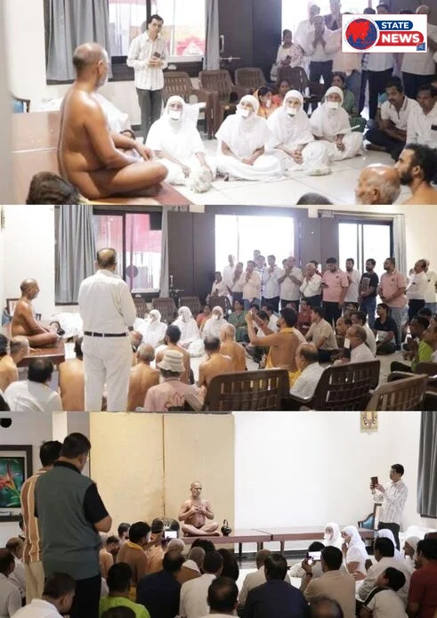 आचार्य सुनीलसागर जी के मंगल चरणों सें पावन हुई नर सिंह वाटिका 