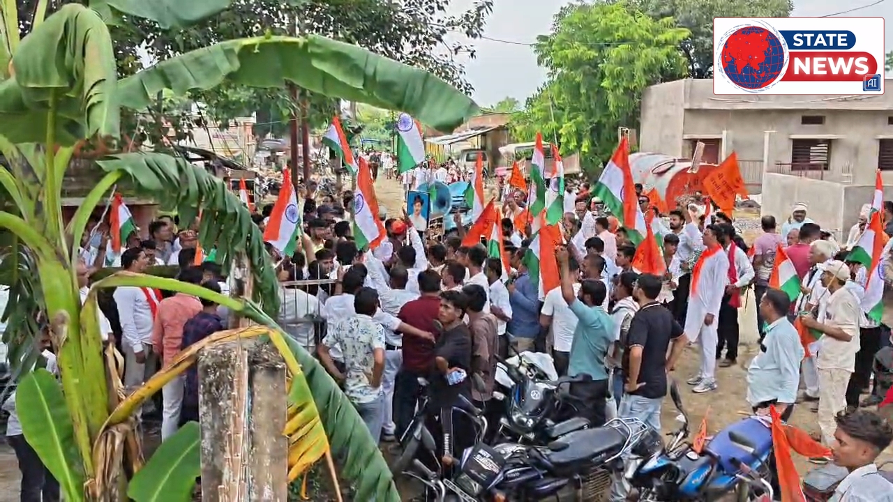 “UGC रोलबैक को लेकर त्यौंथर में सवर्ण समाज की हुंकार, 2 किमी पैदल मार्च कर राष्ट्रपति के नाम सौंपा ज्ञापन