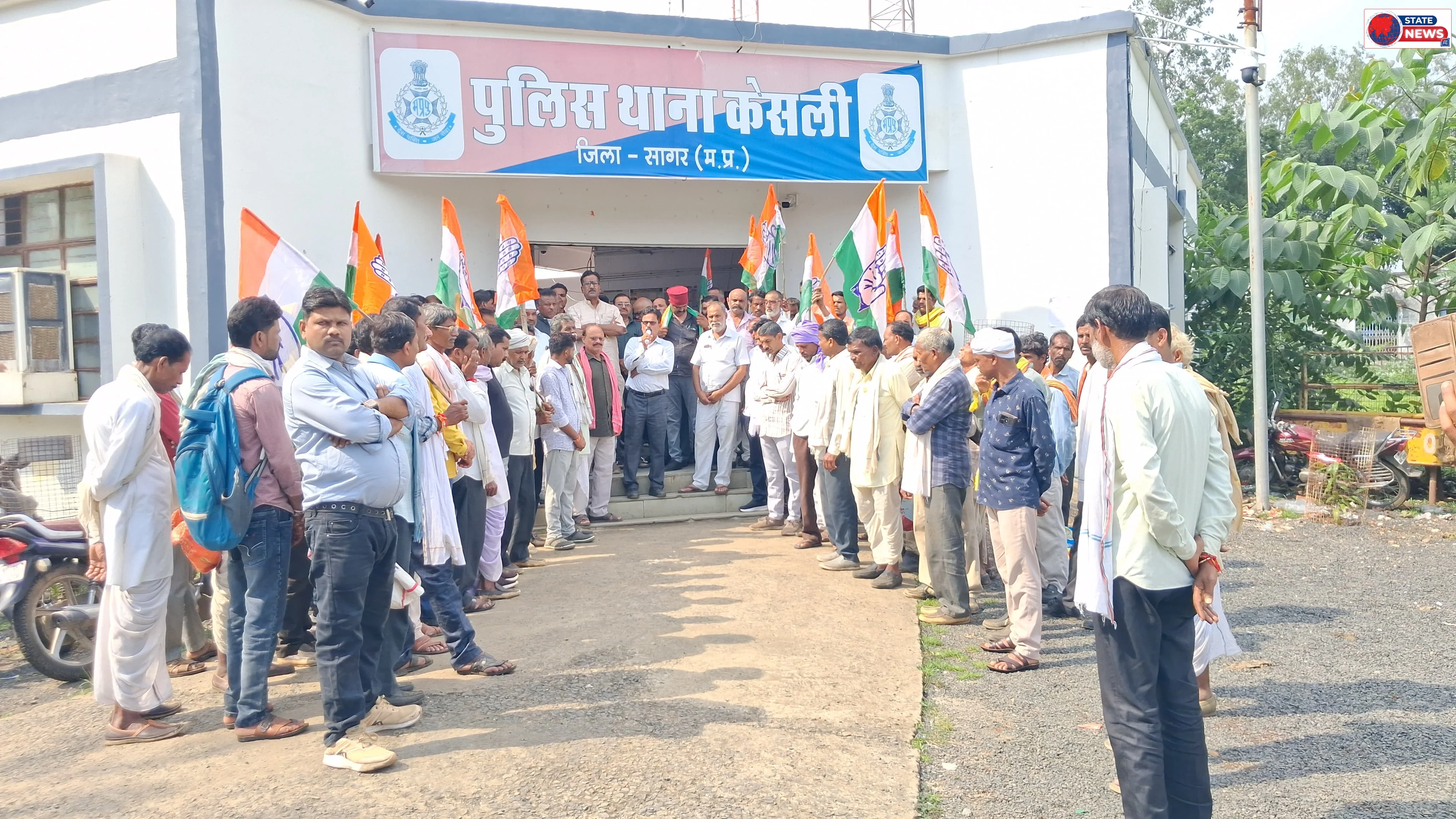 बिगड़ी कानून-व्यवस्था के खिलाफ केसली में सड़क पर उतरी कांग्रेस, पूर्व मंत्री हर्ष यादव के नेतृत्व में निकाला विरोध जुलूस