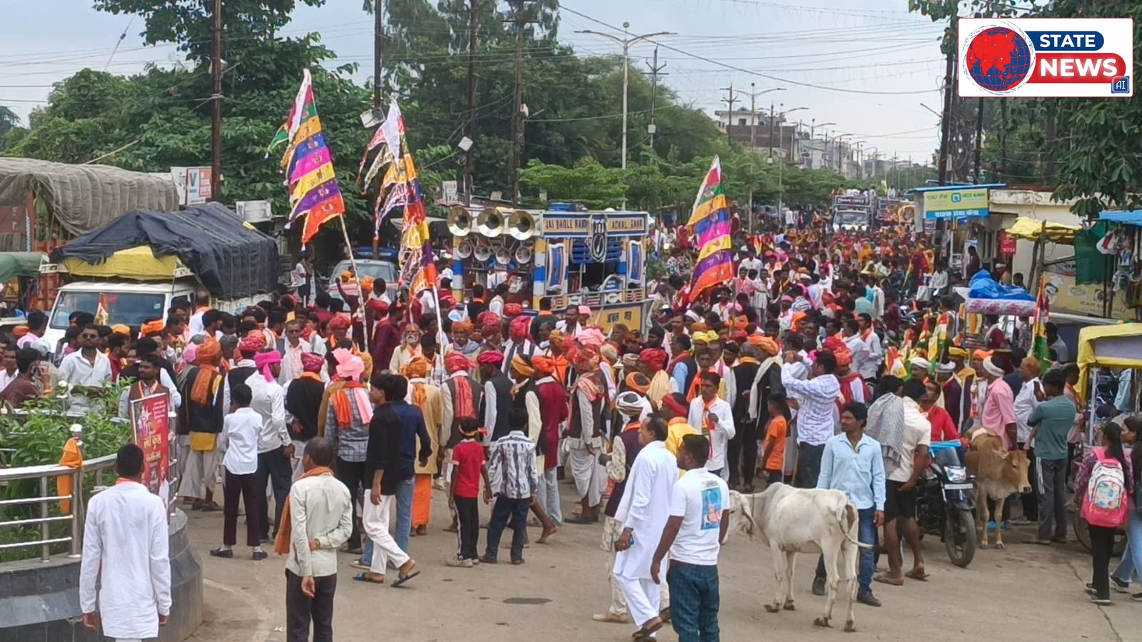 बंजारा समाज ने बाबा रामदेव की जयंती महोत्सव मनाया धूमधाम से