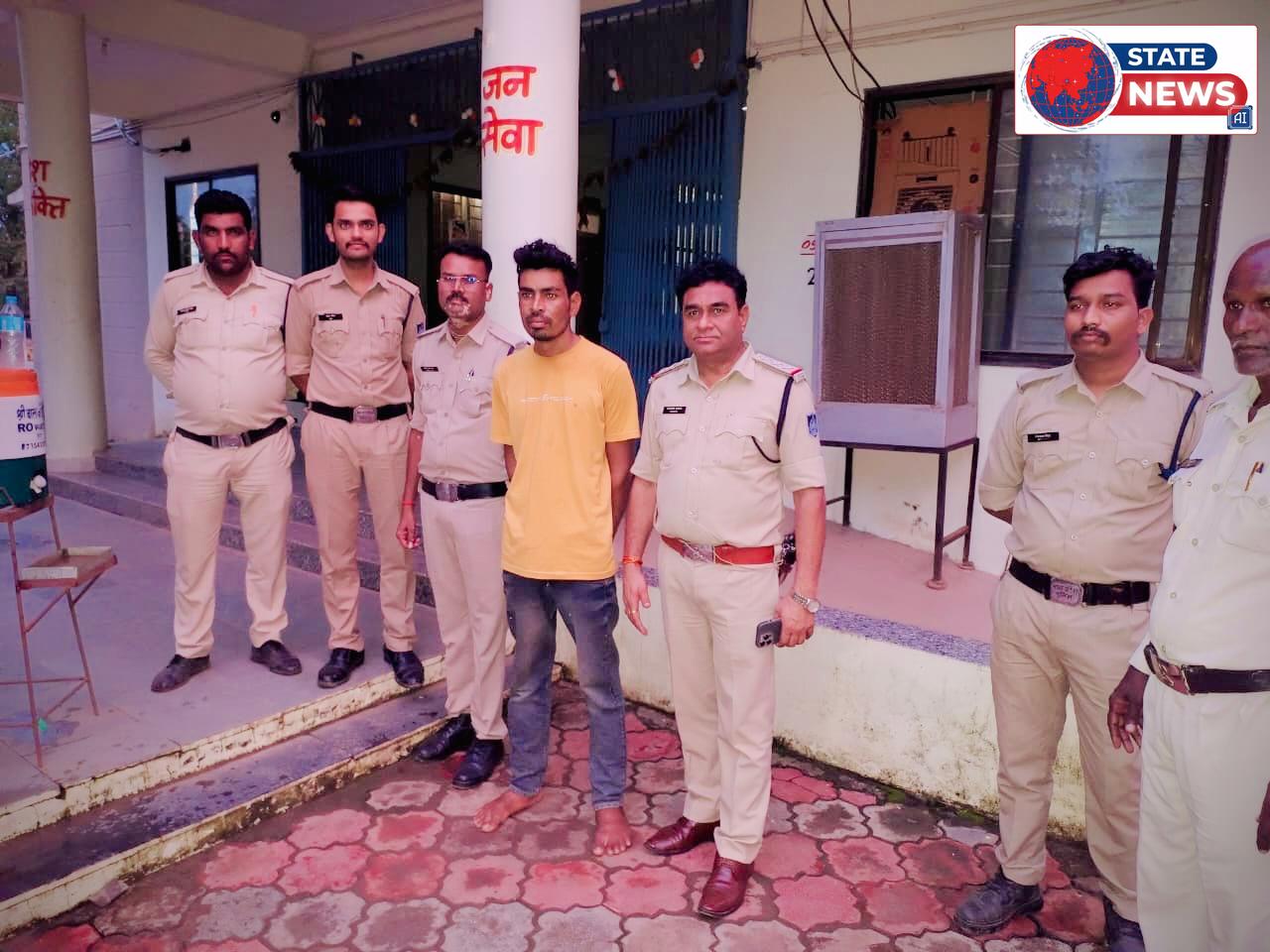 शादीशुदा प्रेमिका की हत्या करने वाला प्रेमी गिरफ्तार, पुलिस ने न्यायालय में किया पेश