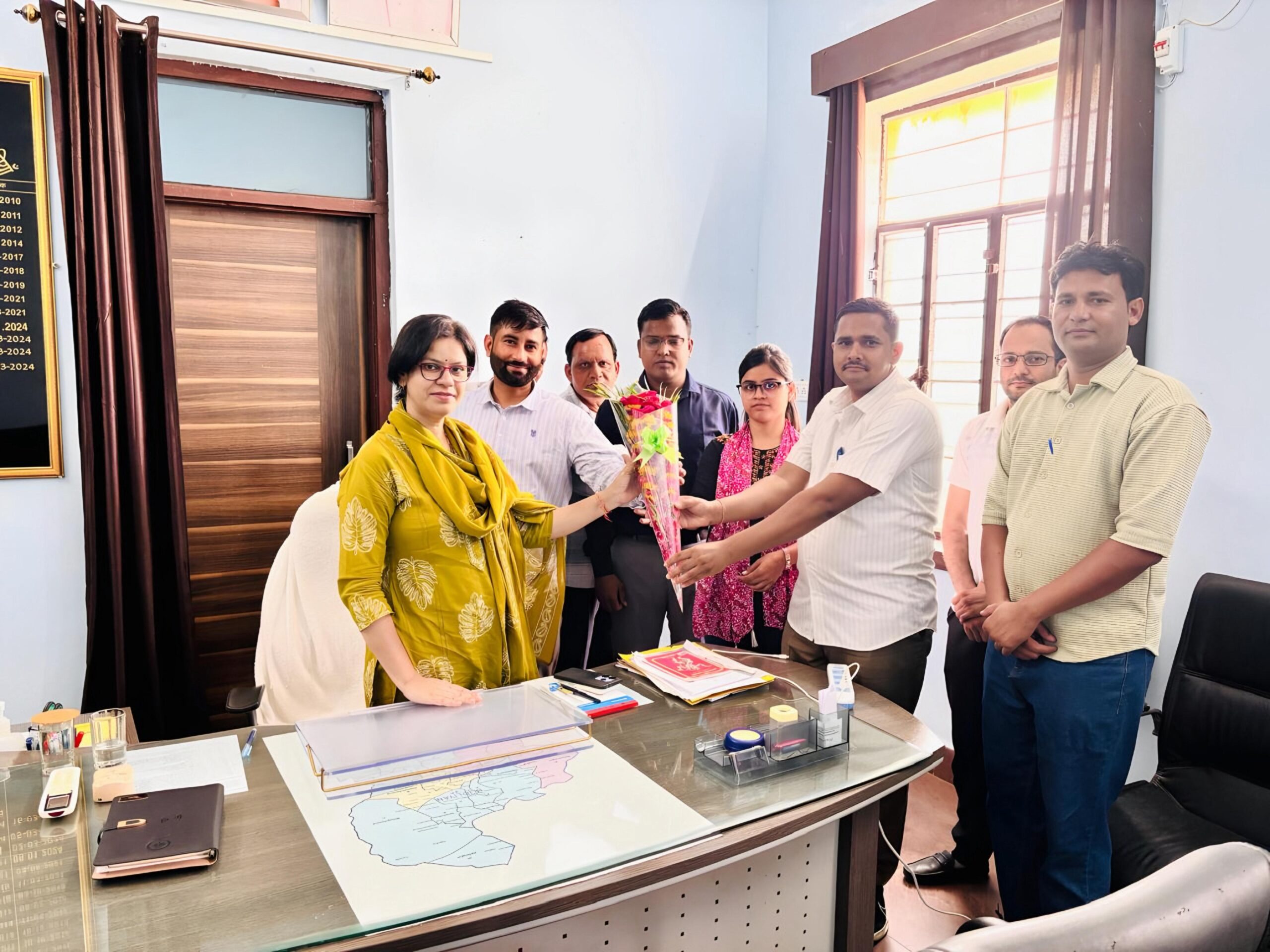 स्वाति झा ने संभाला बिजौलिया एसडीएम का अतिरिक्त प्रभार, कहा- पारदर्शी और संवेदनशील प्रशासन होगी प्राथमिकता