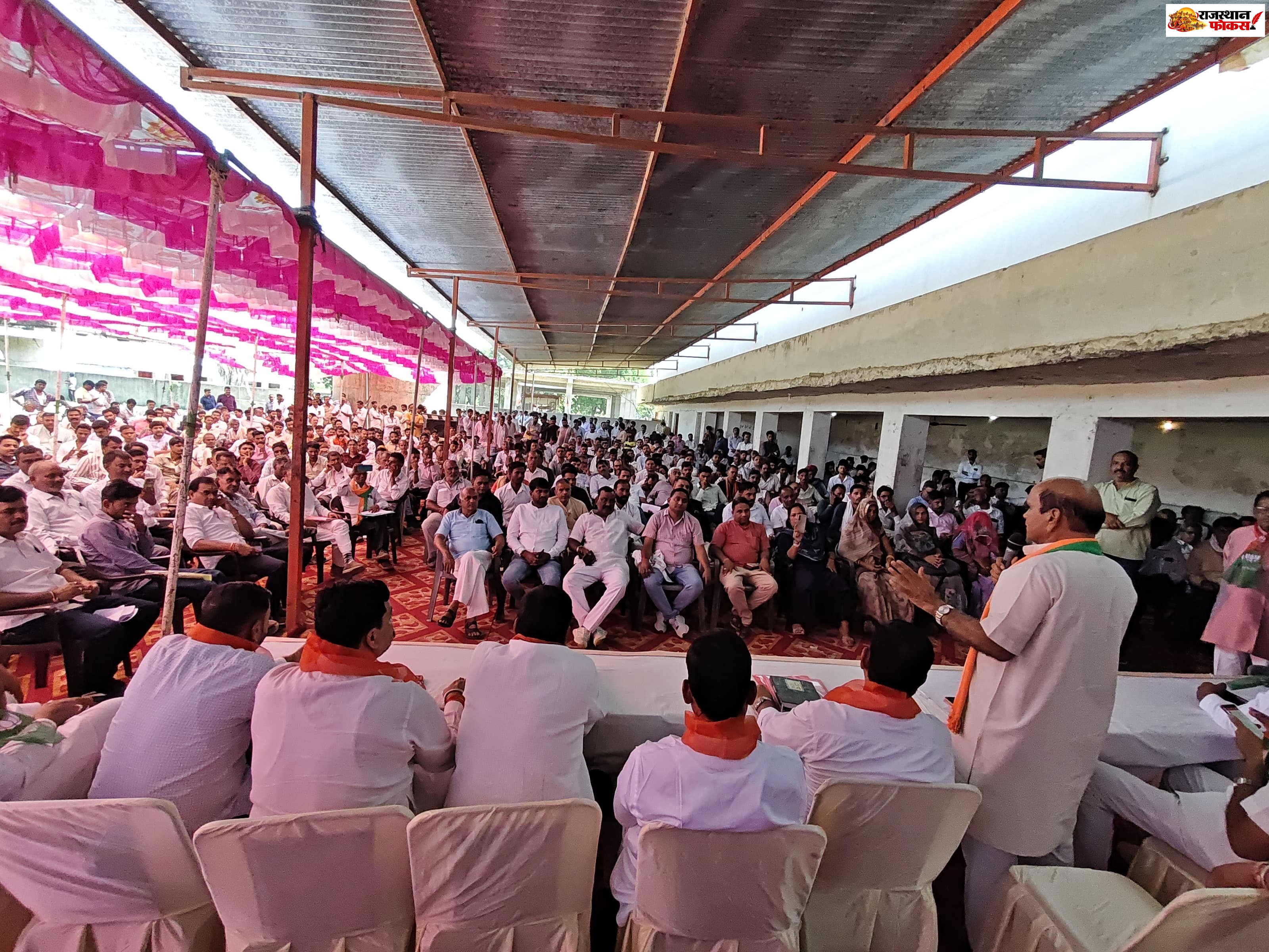 बीगोद में भाजपा कार्यकर्ताओं ने पंचायतीराज चुनाव की तैयारियों पर किया मंथन