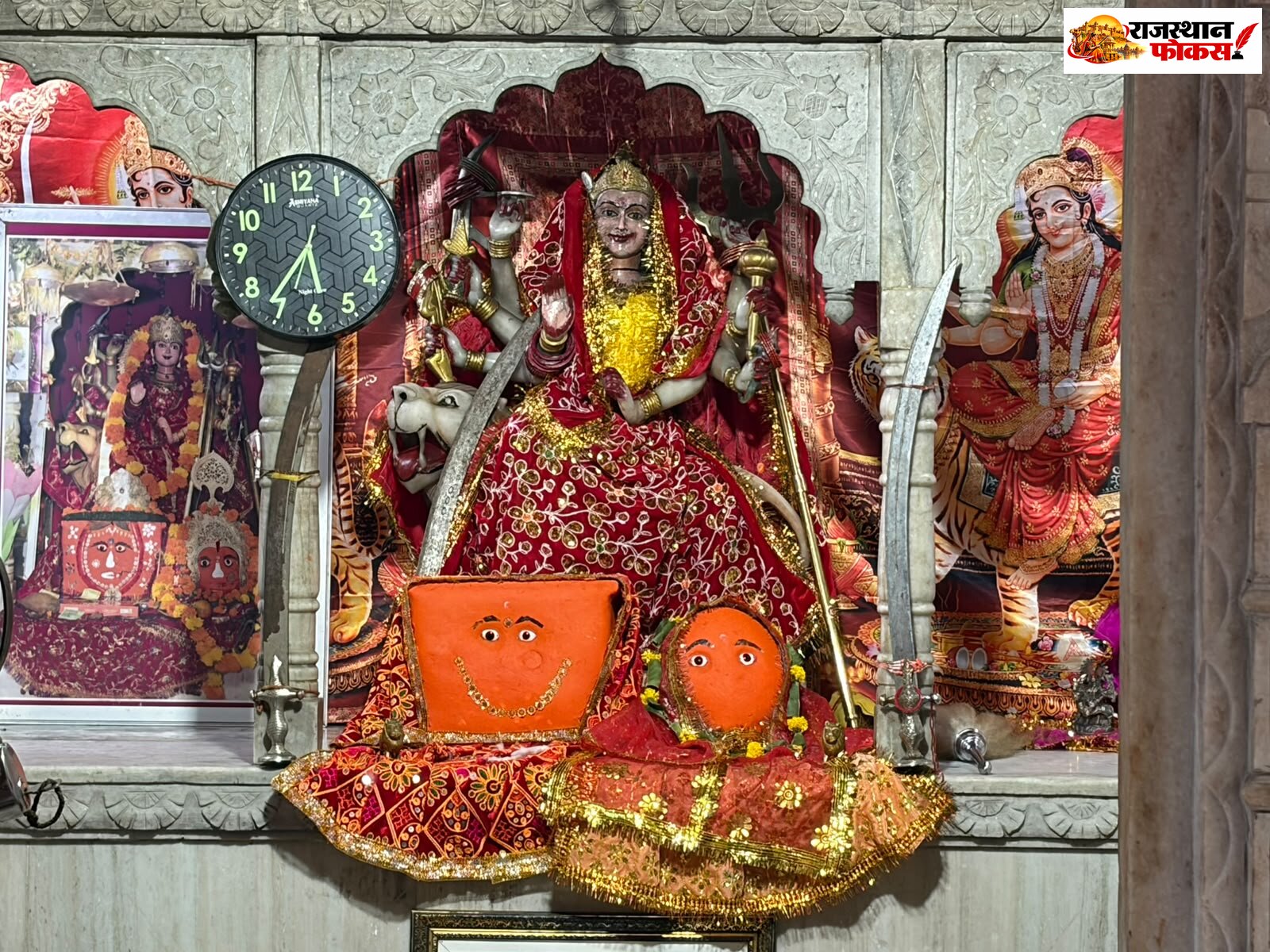 नला माताजी मंदिर में नवरात्र महोत्सव की भव्य तैयारियां, पहली बार होगा गरबा आयोजन