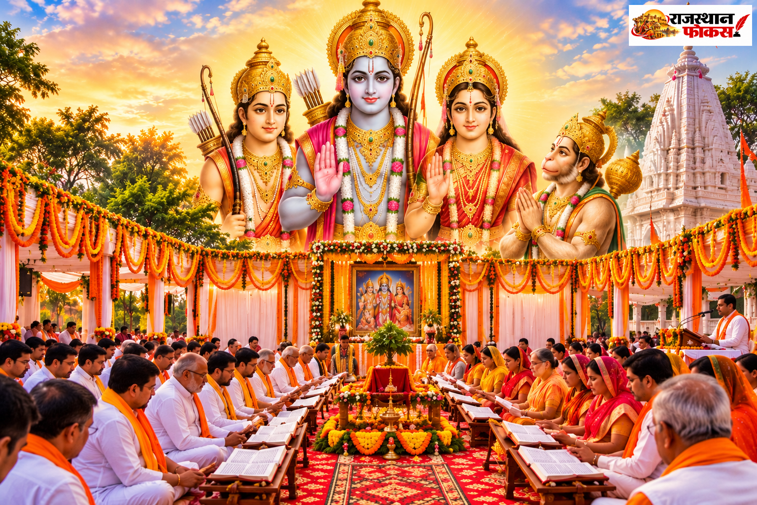 आश्विन नवरात्रि के पावन पर्व पर 11 से 20 अक्टूबर तक होगा श्री रामचरितमानस पाठ एवं राम कथा का आयोजन