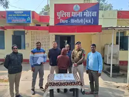 मोरवा पुलिस की तेजी: 12 घंटे में चोरी का खुलासा, नाबालिग गिरफ्तार