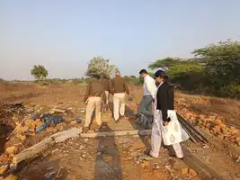 मेघनगर क्षेत्र के वन क्षेत्रों में एसडीएम मेघनगर के अध्यक्षता में संयुक्त निरीक्षण*
