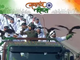 गणतंत्र दिवस परेड की 51 PHOTOS:पहली बार 2 कूबड़ वाले ऊंट और...