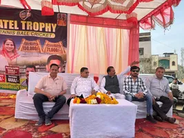 आलीराजपुर: पटेल ट्रॉफी क्रिकेट प्रतियोगिता का भव्य शुभारंभ 