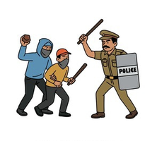 अलीराजपुर जिले के बोरी में गोवा पुलिस पर चोर को छुड़ाने के लिए हुआ हमला,,,,,,,,,,,,,,,,,,