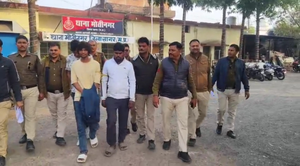 मोतीनगर पुलिस का सख्त एक्शन*  *असामाजिक तत्वों पर कसा शिकंजा, 02 उपद्रवी गिरफ्तार कर भेजे गए जेल*