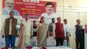 हाथीपांव (फाइलेरिया)  से मुक्त करने के उद्देश्य से आज 'राष्ट्रीय फाईलेरिया उन्मूलन कार्यक्रम' सामूहिक दवा सेवन (MDA) अभियान का शुभारंभ 