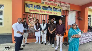 गुलाबगंज: विद्यालय में मेधावी छात्रों का सम्मान समारोह संपन्न