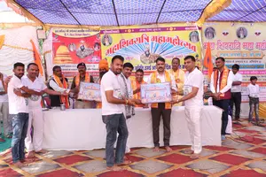 महाशिवरात्रि पर मां जयंती धाम में श्रमदानी, समयदानी एवं दानदाताओं को किया सम्मानित। हजारों भक्तों का उमड़ा जनसैलाब। प्रकृतिप्रेम का जनसंदेश