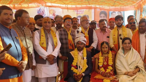 महाशिवरात्रि पर सागौनी में भव्य शिव बारात और जनजाति संस्कृति का दिखा...