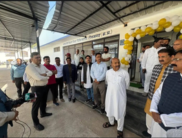 केंद्रीय मंत्री ने किया टीकमगढ़ जिला अस्पताल में नई ओपीडी का उद्घाटन