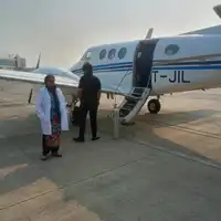 विधायक के प्रयास से मिली एयर एंबुलेंस 