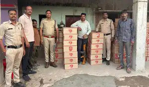 राजगढ़ पुलिस की बड़ी कार्रवाई, ग्राम छोटा माछलिया में सुने मकान से पकड़ी 4 लाख रुपये से अधिक की अवैध शराब