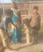 उचेहरा: गर्मी की आहट और पानी की किल्लत, हैंड पंप बने 'हवा' देने वाले