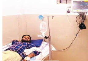 धाबाबावड़ी के संवर्धन के लिए पहुंचे अधिकारियों पर मधुमक्खियों का हमला ,जिपं...