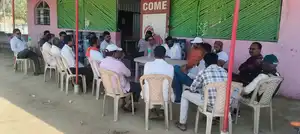 रामपुर बटुरा खुली खदान प्रभावित किसानों की चेतावनी