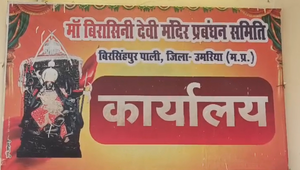 माता बिरासिनी मंदिर पाली में नवरात्रि की भव्य तैयारी