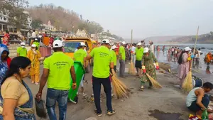 गुड़ी पड़वा पर नगर परिषद की अनोखी पहल, घाटों से बाजार तक चला स्वच्छता अभियान