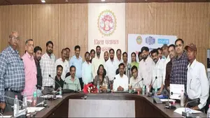 आपदा प्रबंधन प्रशिक्षण में शामिल हुईं कलेक्टर, प्रतिभागियों को वितरित किए प्रमाण...