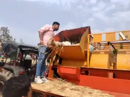 बाड़ी में थ्रेसर मशीन में फंसा किसान गर्दन धड़ से हुई अलग गेहूं की फसल निकालते समय हादसा 