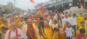 गंगेव - कलश यात्रा के साथ भव्य श्रीमद् भागवत कथा महोत्सव प्रारंभ