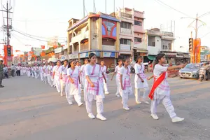 नारी शक्ति का पथ संचालन 