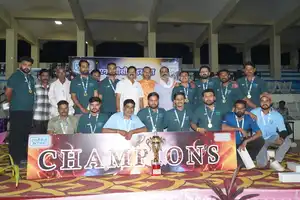 एनटीपीसी गाडरवारा की ग्रामीण क्रिकेट प्रतियोगिता का भव्य समापन