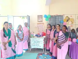 आंगनवाड़ी में मनाया गया विद्यारंभ कार्यक्रम 