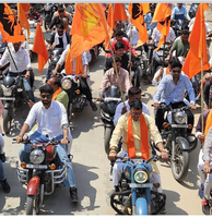 प्रभु श्री हनुमान जी की जयंती पर निकली विशाल वाहन रैली, केबिनेट मंत्री ने किया नेतृत्व,