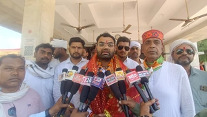 युवा कांग्रेस अध्यक्ष का बिरसिंहपुर पाली में शक्ति प्रदर्शन