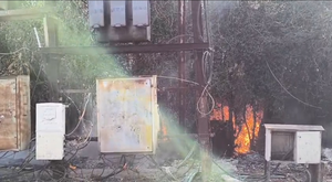 “बिजली कंपनी दफ्तर में भीषण आग! चंद कदम दूर था बड़ा धमाका, दमकल ने बचाई शहर की सांसें”