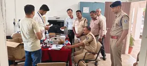 होमगार्डस सैनिकों के लिए स्वास्थ्य शिविर संपन्न