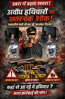 डबरा में खतरनाक ट्रेंड: अवैध हथियारों के साथ रील बना रहे नाबालिक युवा, पुलिस की भूमिका पर सवाल