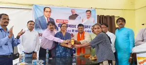 बल्देवगढ़ जनपद पंचायत में गरिमामय ढंग से मनाई गई अंबेडकर जयंती