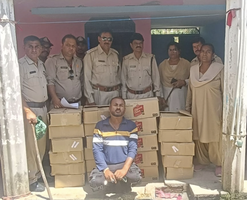 कुठिला गांव में शराब के खिलाफ बड़ी कार्रवाई