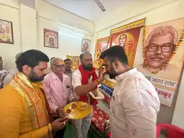 गढ़ाकोटा में सेन समाज ने श्रद्धा व उत्साह के साथ मनाई संत शिरोमणि श्री सेन जी महाराज की जयंती