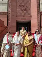 सतना लोकसभा से पांच महिलाएं नारी शक्ति वंदना बिल की साक्षिय बनी।