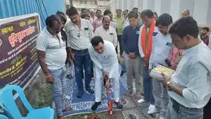 भूमिपूजन कार्यक्रम में प्रोटोकॉल विवाद, कांग्रेस का आरोप—लोकतांत्रिक मर्यादाओं की अनदेखी